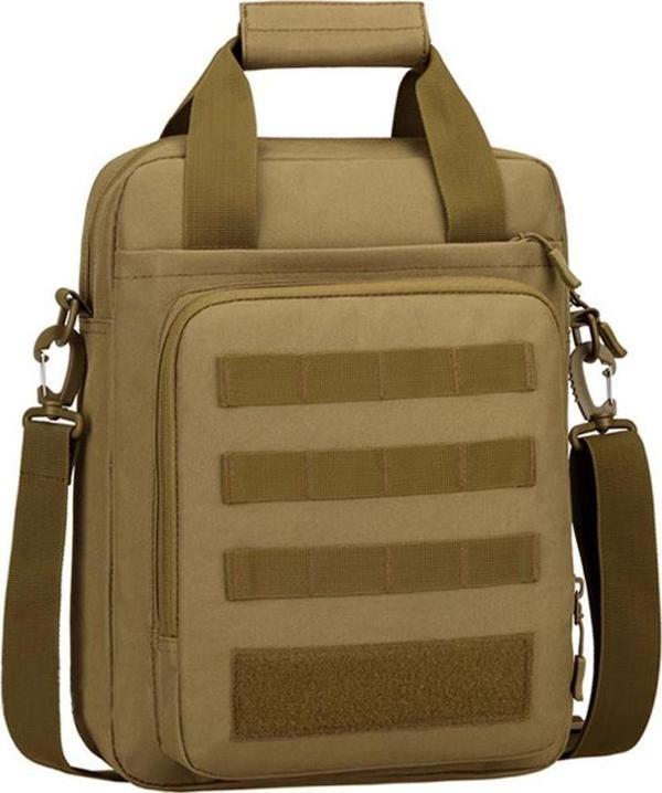 Protector Plus Omuzdan Askılı Büyük Taktik Outdoor Gündelik El Çantası Haki - Image 1