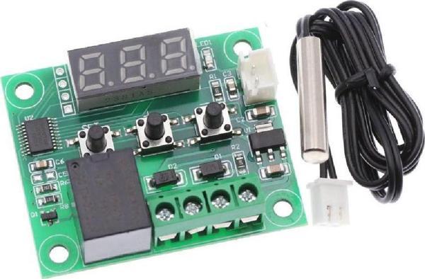 DC 12V Mini Termostat Sıcaklık Kontrol Devresi -50-110C - Image 1