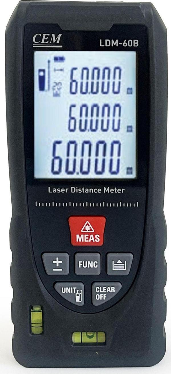 CEM LDM-60B Dijital Lazer Mesafe Ölçer 60M Lazermetre - Image 1