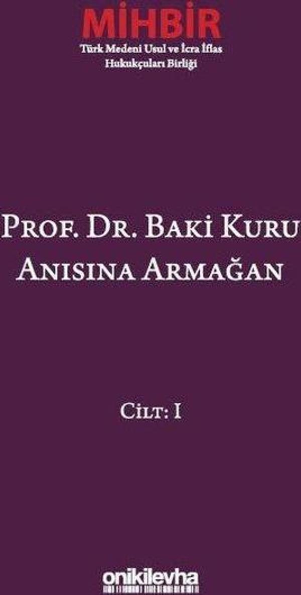 Prof. Dr. Baki Kuru Anısına Armağan Seti - 4 Kitap Takım - On İki Levha Yayıncılık - Image 1