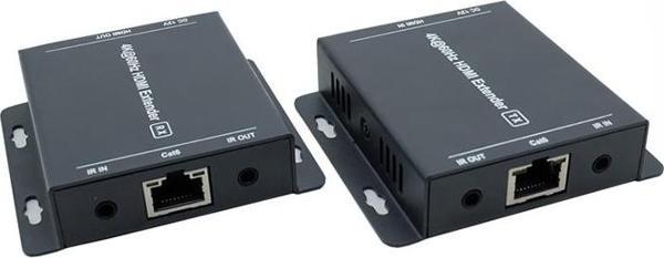 PWAY 4K@60HZ 70M HDMI IP Cat6 Ethernet Uzatıcı Cat5e/6 Infraredli - Image 1