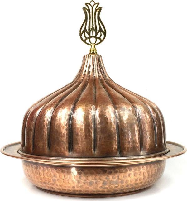 Shark Anatolia Paşaçadırı Yuvarlak Kapaklı Sahan 28cm - Image 1