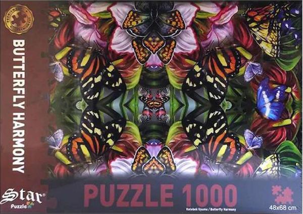 Star Oyun Kelebek Uyumu 1000 Parça Puzzle - Image 1