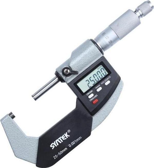 SYNTEK Dijital Mikrometre 25-50mm 0.001mm - Image 1