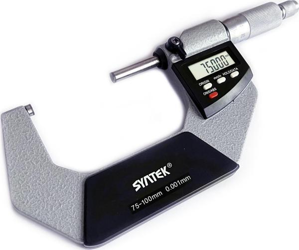 SYNTEK Dijital Mikrometre 75-100mm 0.001mm - Image 1