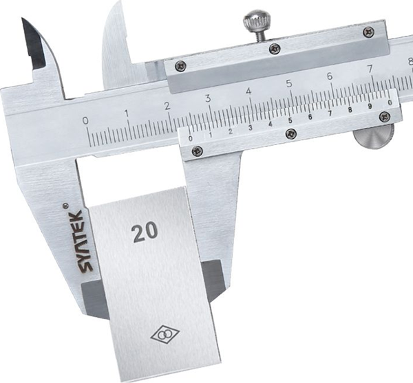Syntek Karbon Çelik Mekanik Profesyonel Mikrometre Kalınlık Ölçer 0-150mm - Image 1