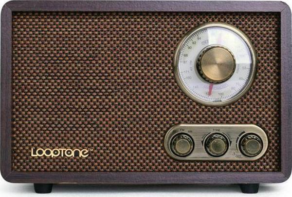 Looptone DSY-R08 Retro Radyo Espresso - Image 1