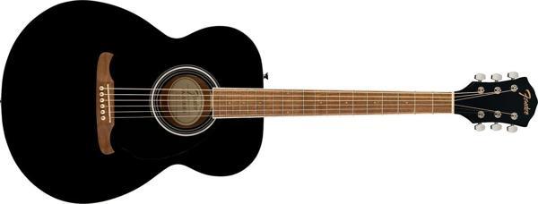 Fender DE FA-135 Concert Black Akustik Gitar - Image 1