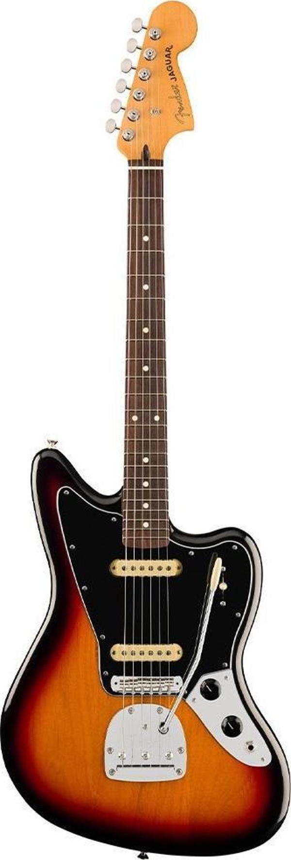 Fender Player II Jaguar Gülağacı Klavye 3 Ton Sunburst Elektro Gitar - Image 1