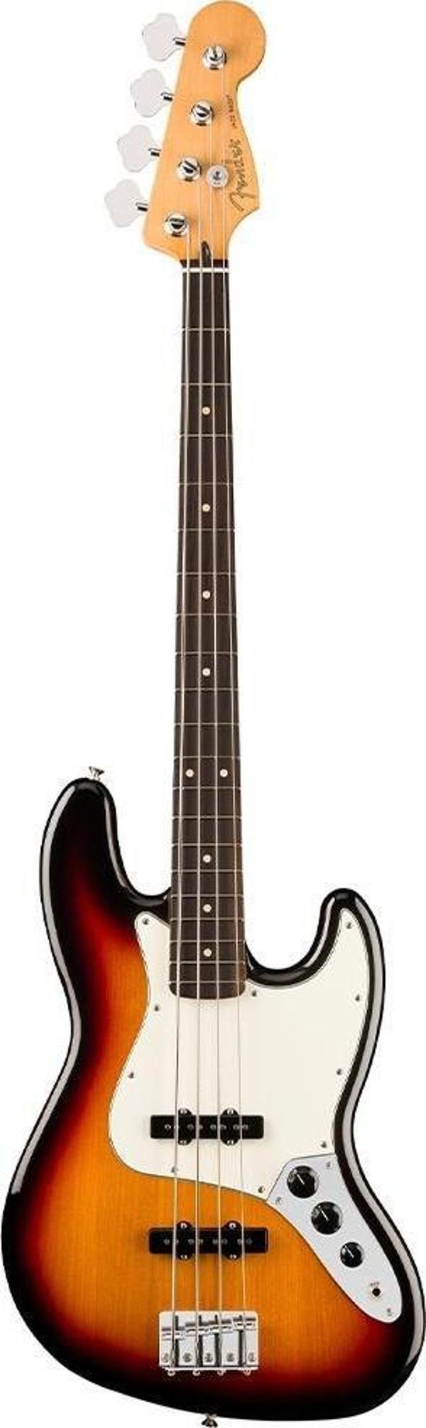 Fender Player II Jazz Bass Gülağacı Klavye 3 Ton Sunburst Bas Gitar - Image 1