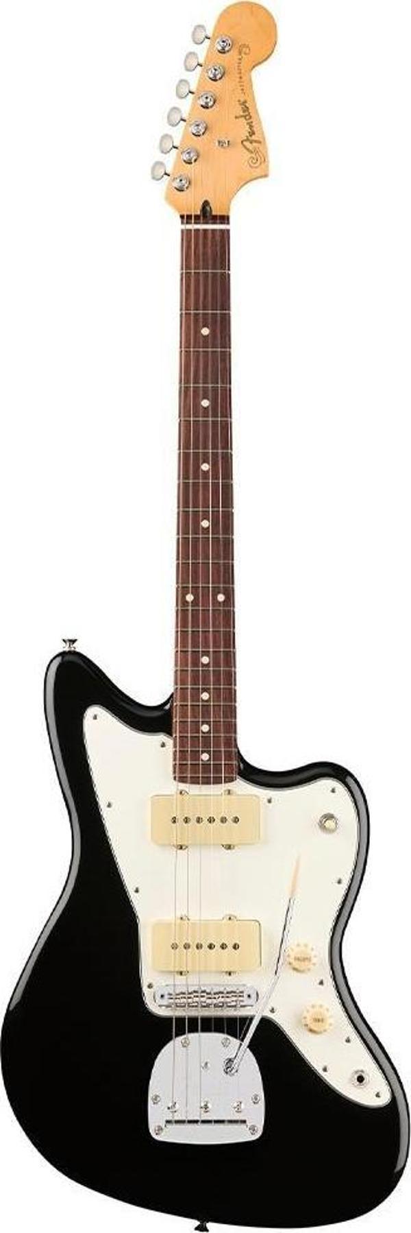 Fender Player II Jazzmaster Gülağacı Klavye Black Elektro Gitar - Image 1