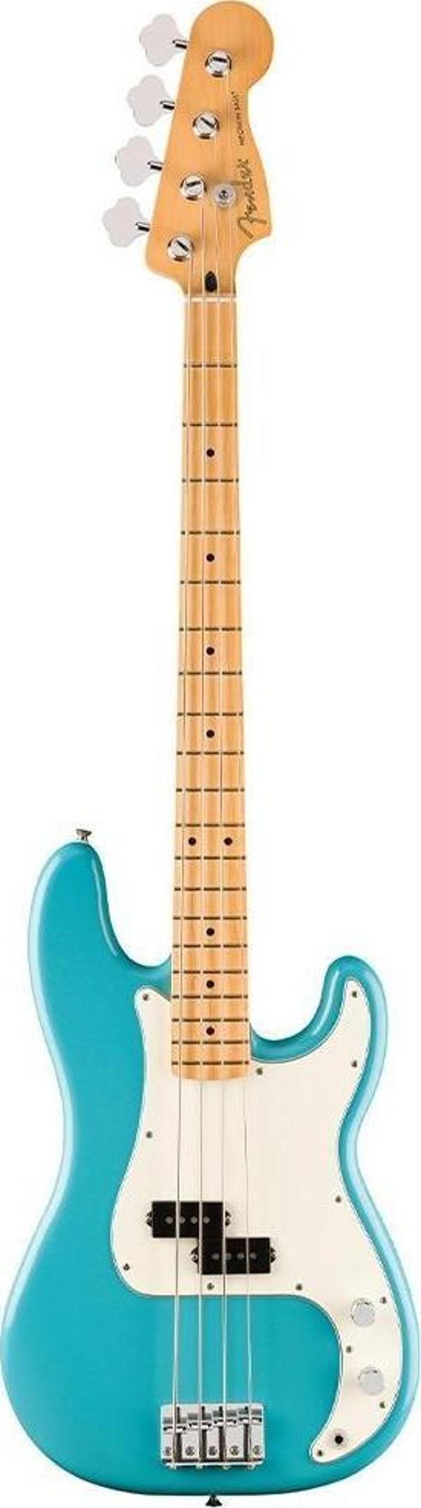 Fender Player II Precision Bass Akçaağaç Klavye Aquatone Blue Bas Gitar - Image 1