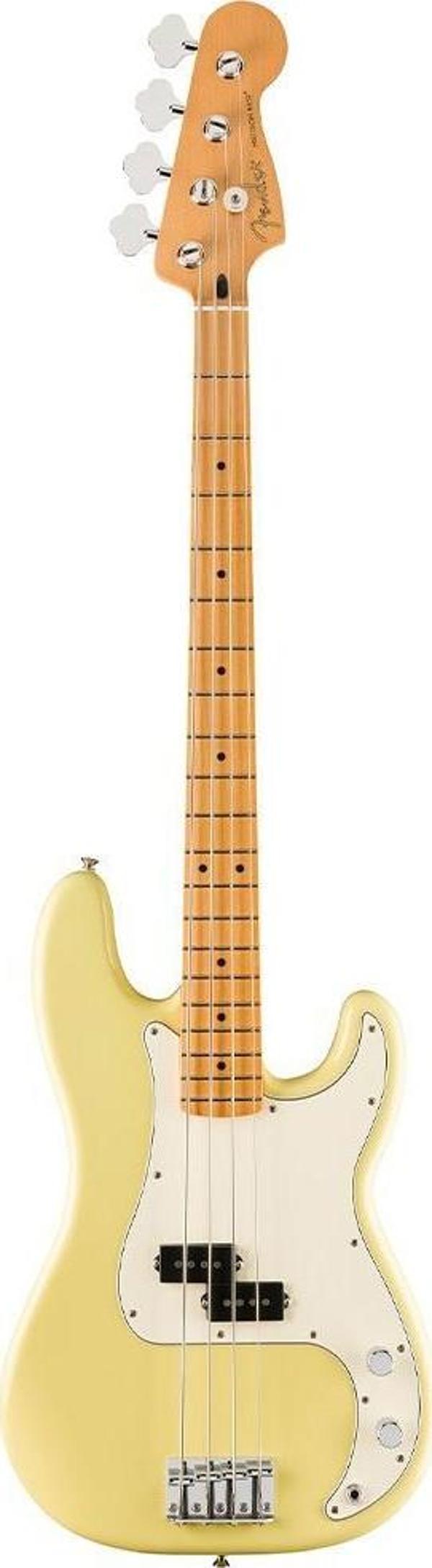 Fender Player II Precision Bass Akçaağaç Klavye Hialeah Yellow Bas Gitar - Image 1