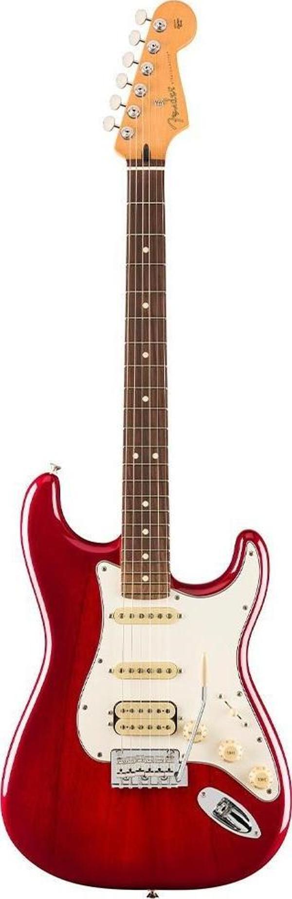 Fender Player II Stratocaster HSS Chambered Mahogany Gövde Gülağacı Klavye Transparent Cherry Burst Elektro Gitar - Image 1