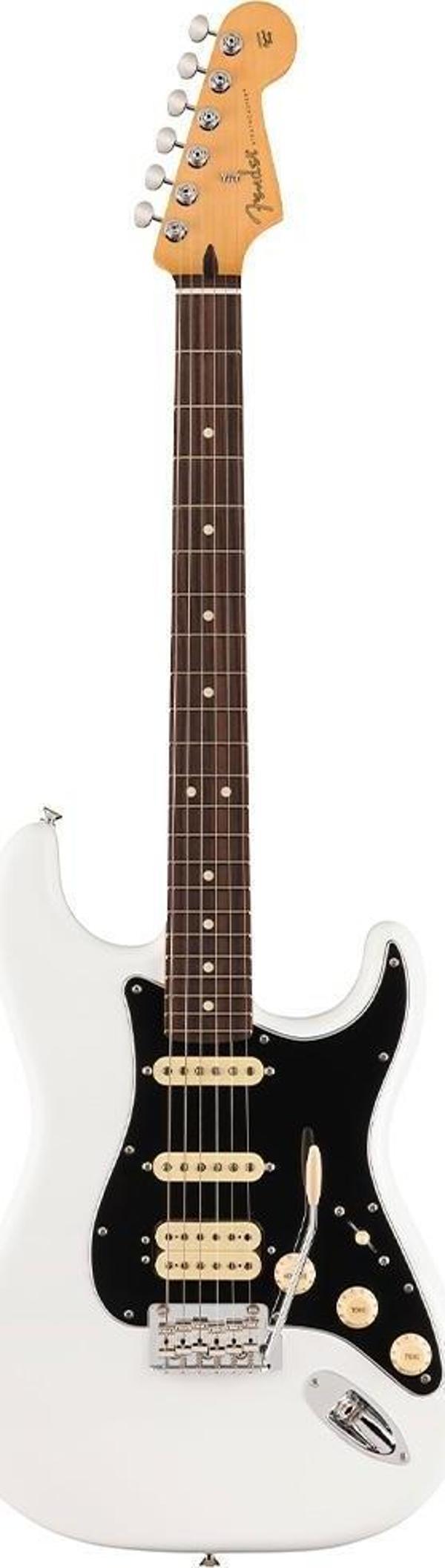 Fender Player II Stratocaster HSS Gülağacı Klavye Polar White Elektro Gitar - Image 1