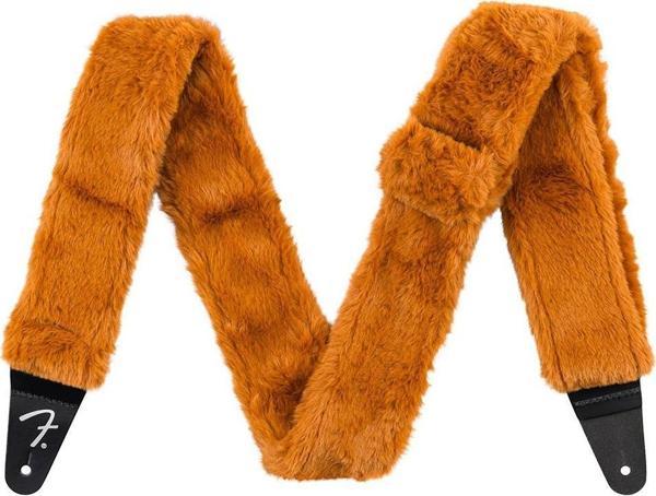 Fender Poodle Plush Rust Gitar Askısı - Image 1
