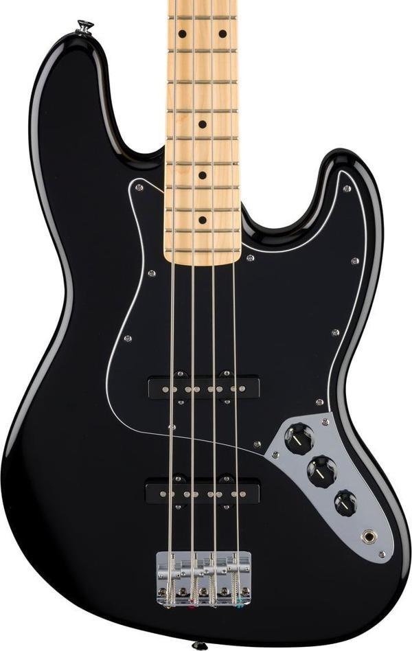 Fender Standard Jazz Bass Akçağaç Klavye Black Bas Gitar - Image 1