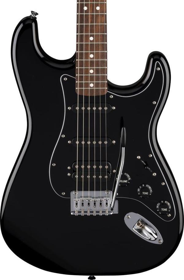 Fender Standard Stratocaster HSS Laurel Klavye Black Elektro Gitar - Image 1