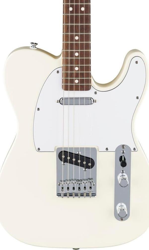 Fender Standard Telecaster Laurel Klavye Olympic White Elektro Gitar - Image 1
