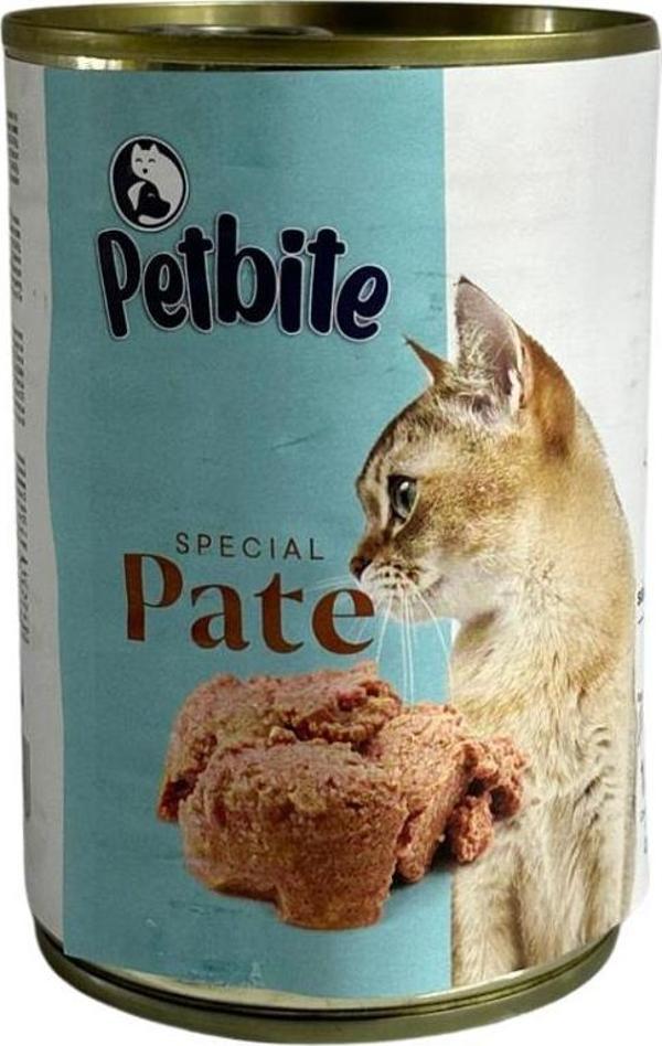 PETBİTE TAVUKLU KIYILMIŞ PATE KEDİ KONSERVESİ 400 GR - Image 1