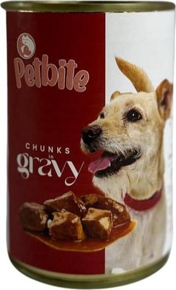 PETBİTE KUZU ETLİ SOSLU YAVRU KÖPEK KONSERVESİ 400 GR - Image 1