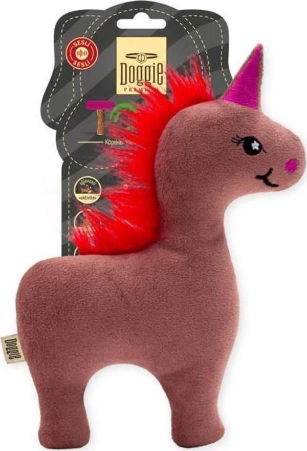 DOGGİE KÖPEK OYUNCAĞI PELUŞ UNİCORN 20CM - Image 1