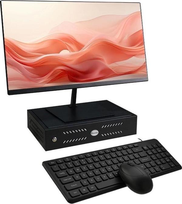 ESONIC MK2 İ3 3N 8GB DDR3 1TB SSD 21.5" Monitörlü Set Mini PC - Image 1