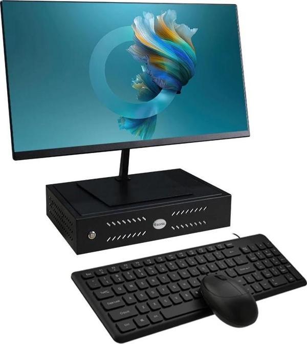 ESONIC MK2 İ3 4N 8GB RAM 120SSD 19" Monitörlü Set Mini PC - Image 1