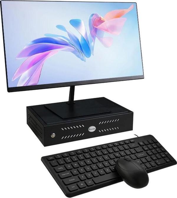 ESONIC MK2 İ3 4N 8GB RAM 240SSD 24" Monitörlü Set Mini PC - Image 1