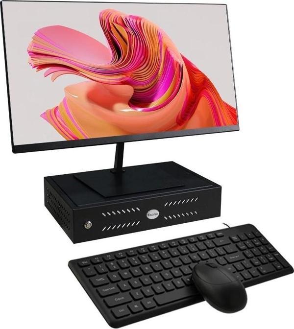 ESONIC MK2 İ5 4N 8GB DDR3 240SSD 24" Monitörlü Set Mini PC - Image 1