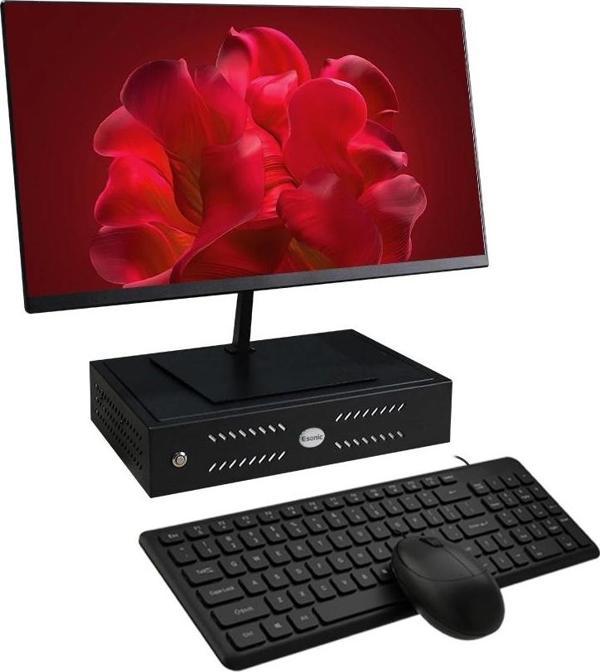 ROWORK MK2 İ5 12400 8GB DDR4 120SSD 21.5" Monitörlü Set Mini PC - Image 1