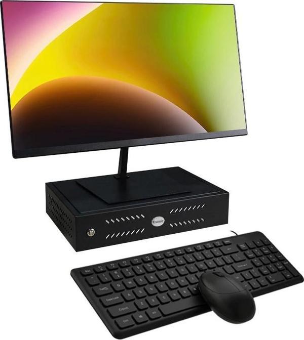 ROWORK MK2 İ5 12400 8GB DDR4 512GB m2 24" Monitörlü Set Mini PC - Image 1