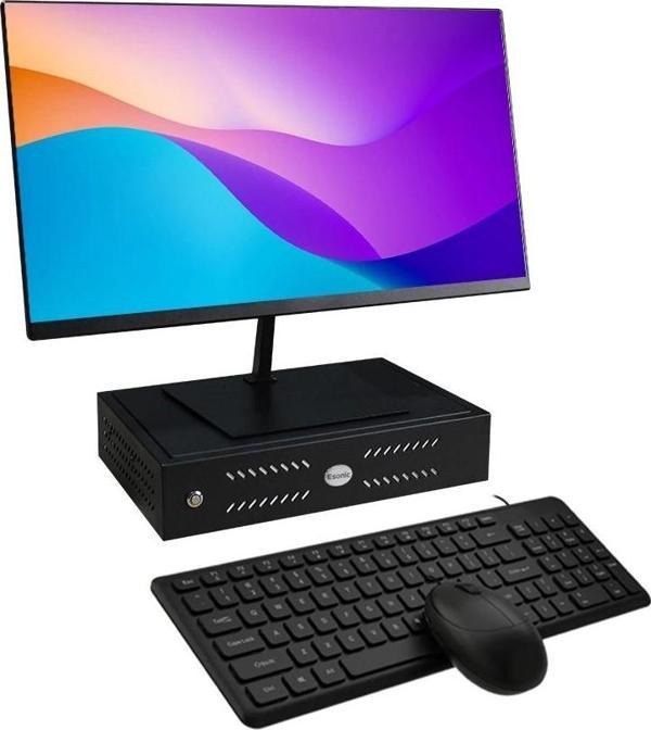 ROWORK MK2 İ5 14400 8GB DDR4 1TB m2 27" Monitörlü Set Mini PC - Image 1
