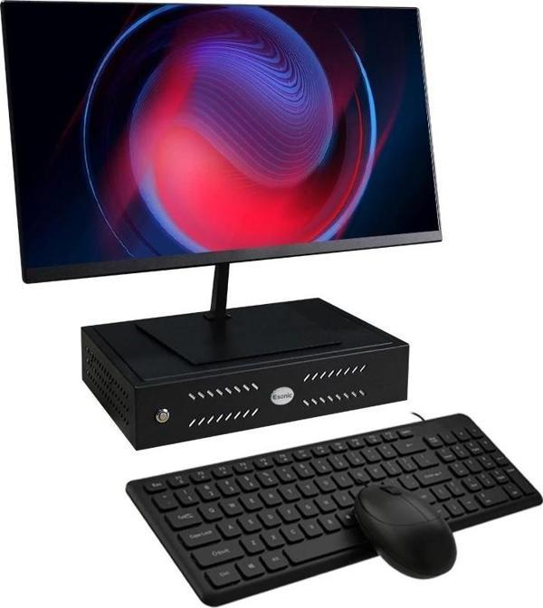 ROWORK MK2 İ5 14400 8GB DDR4 240SSD 27" Monitörlü Set Mini PC - Image 1