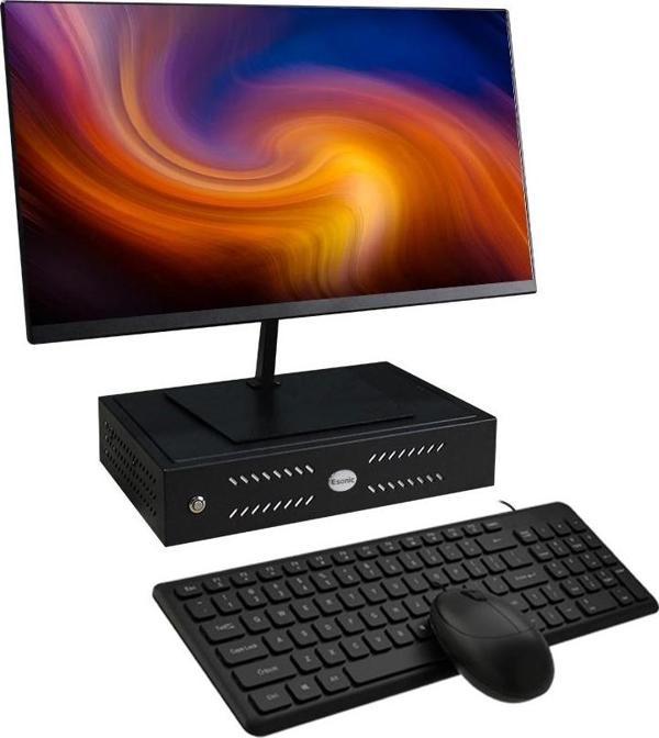 ROWORK MK2 İ5 14400 16GB DDR4 512GB m2 21.5" Monitörlü Set Mini PC - Image 1