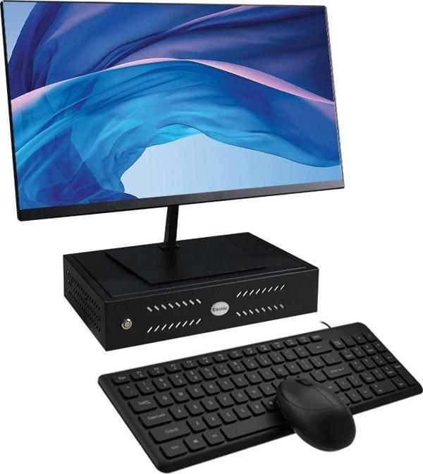 ROWORK MK2 İ5 14400 16GB DDR4 240SSD 24" Monitörlü Set Mini PC - Image 1