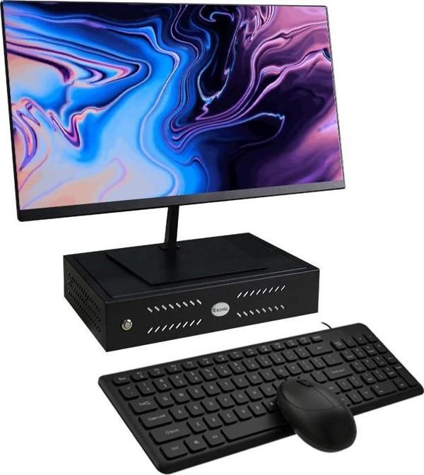 ROWORK MK2 İ5 14400 16GB DDR4 512GB m2 24" Monitörlü Set Mini PC - Image 1