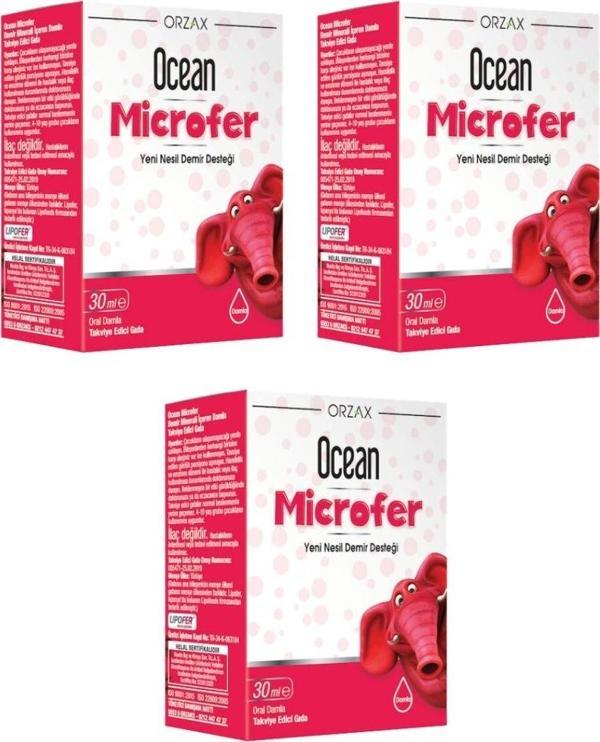 Ocean Microfer Damla 30 ml x 3 Adet - Image 1