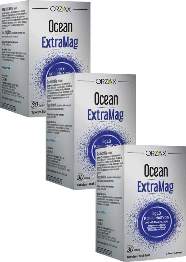 Ocean Extramag 30 Tablet x 3 Adet - Image 1
