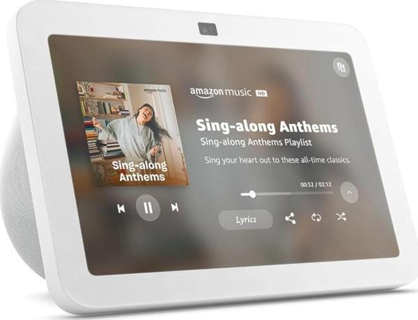 Amazon Echo Show 8 | 3. Nesil | Alexa | Akıllı Ev Asistanı | Beyaz - Image 1