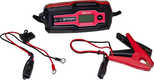 Grangos GBC4A 6V/12V 70Ah Akıllı Dijital Akü Şarj ve Bakım Cihazı - Image 1