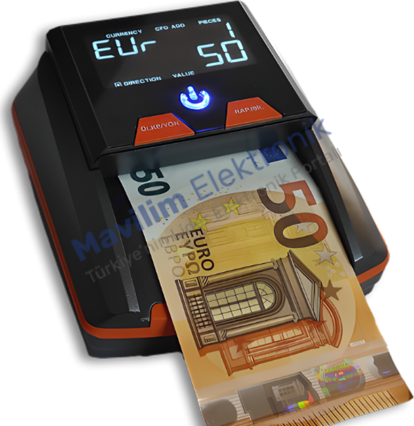 Bill Counter AL-130 F9 SahtePara Kontrol Makinesi 9 Ülke Parası - Image 1