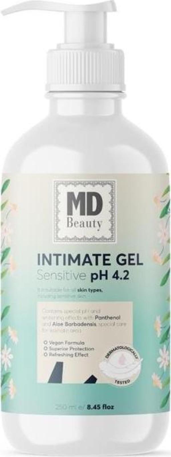 MD Beauty Ph Dengeli,Koku,Mantar,Kaşıntı Önleyici,Akıntı Giderici Genital Bölge Yıkama İntim Jeli - Image 1