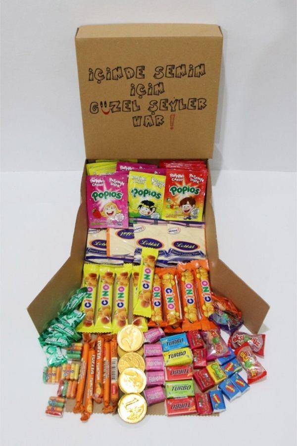 90'lar Nostaljik Hediye Kutusu, Sevgiliye Hediye, Yıl Dönümü Hediyesi , Doğum Günü Hediyesi(5) - Image 1