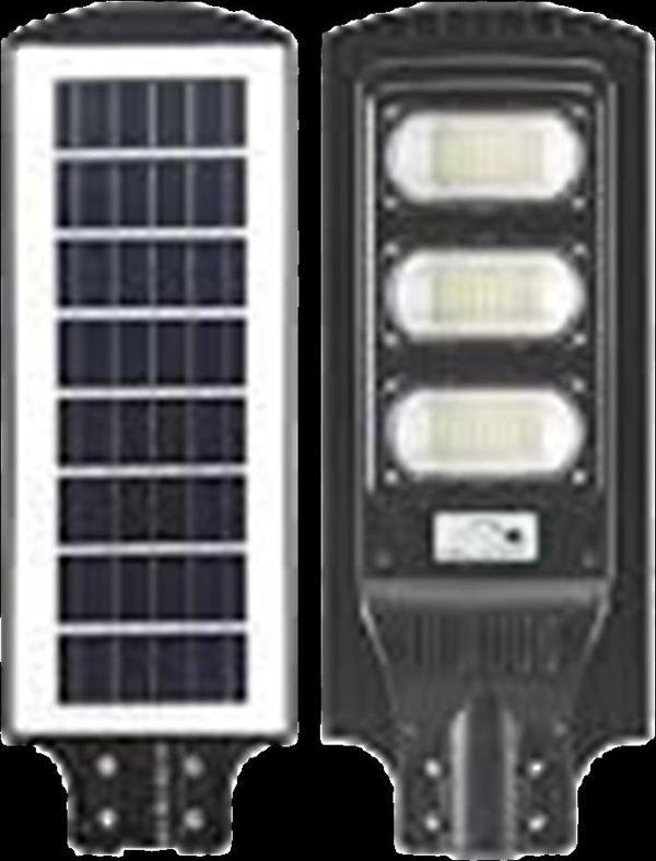 VOLTEK 100W SOLAR LEDLİ SOKAK ARMATÜRÜ BEYAZ KUMANDALI - Image 1
