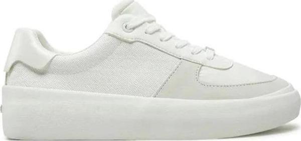 Calvin Klein CK Logolu Kadın Beyaz Sneaker - Image 1