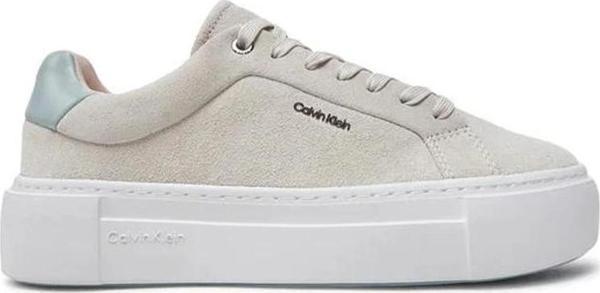 Calvin Klein Flatform Cup Kadın Bej Sneaker - Image 1
