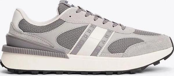 Tommy Hilfiger Erkek Süet  Karışık Dokulu Sneaker - Image 1