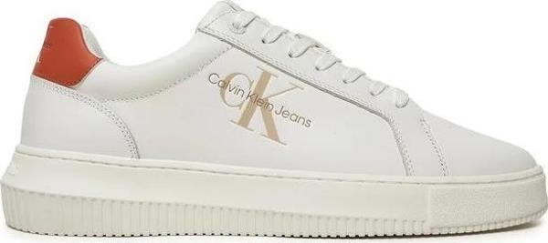 Calvin Klein Kadın Beyaz Logolu Sneakers - Image 1