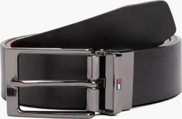 Tommy Hilfiger Erkek  Çift Yönlü  Siyah  Deri Kemer - Image 1